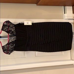 Black cocktail dress